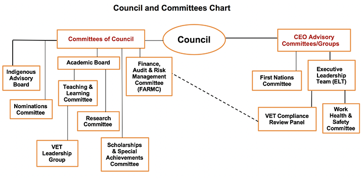 Council and Committees Chart